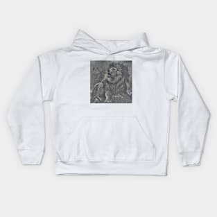 Lion Stance Kids Hoodie